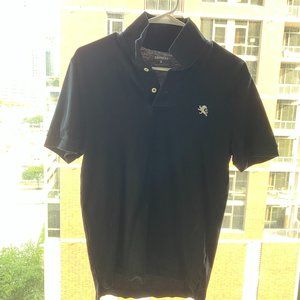 Express Mens XS Black Polo